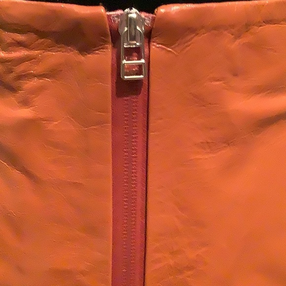 REMAIN Birger Christensen Leather Mini Skirt - Picture 6 of 8